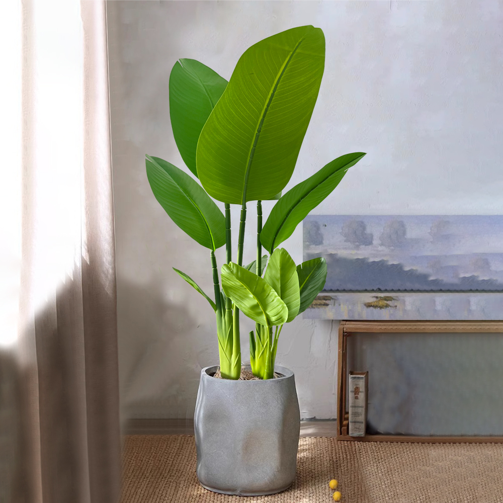 ต้นกล้วยปลอมขนาด 37/77 ซม. ต้น - Dracaena Marginata บทวิจารณ์และราคา